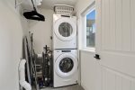 Washer dryer combo in master closet 